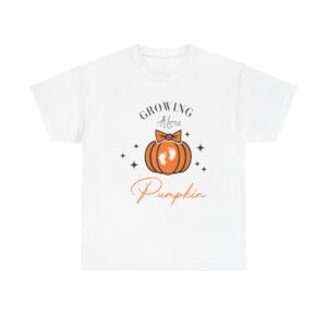 fall pumpkin tee, unisex cotton t shirt, cute autumn apparel, halloween shirt, seasonal gift for pumpkin lovers, cozy fall fashion