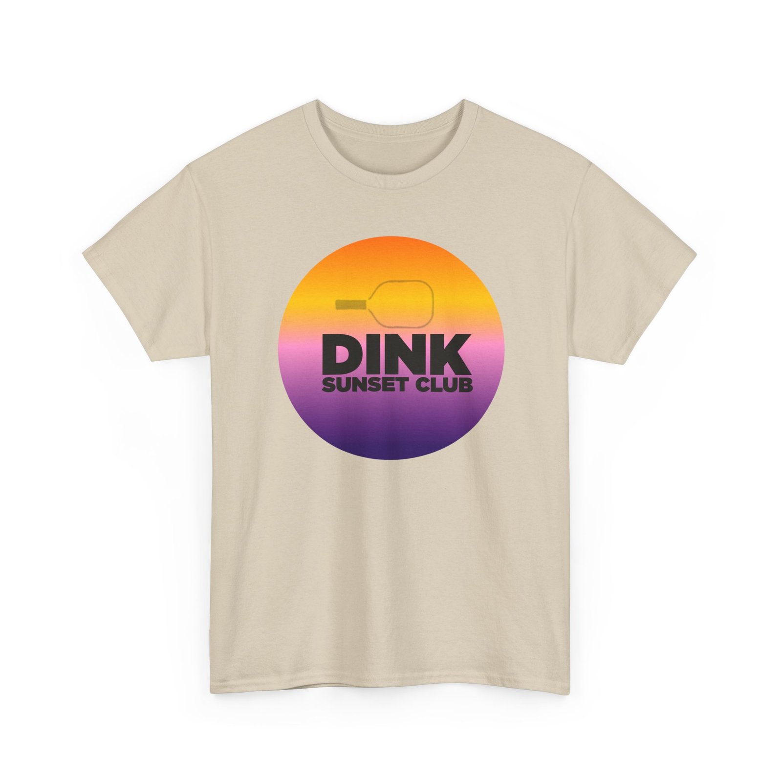 dink sunset club unisex heavy cotton tee, casual summer shirt, beach vibes apparel, gift for friends, vacation outfit dink sunset club unisex heavy cotton tee, casual summer shirt, beach vibes apparel, gift for friends, vacation outfit