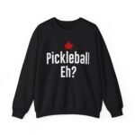pickleball sweatshirt funny canadian crewneck, unisex gift for athletes, casual wear, sports apparel, fall essentials