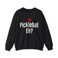 pickleball sweatshirt funny canadian crewneck, unisex gift for athletes, casual wear, sports apparel, fall essentials