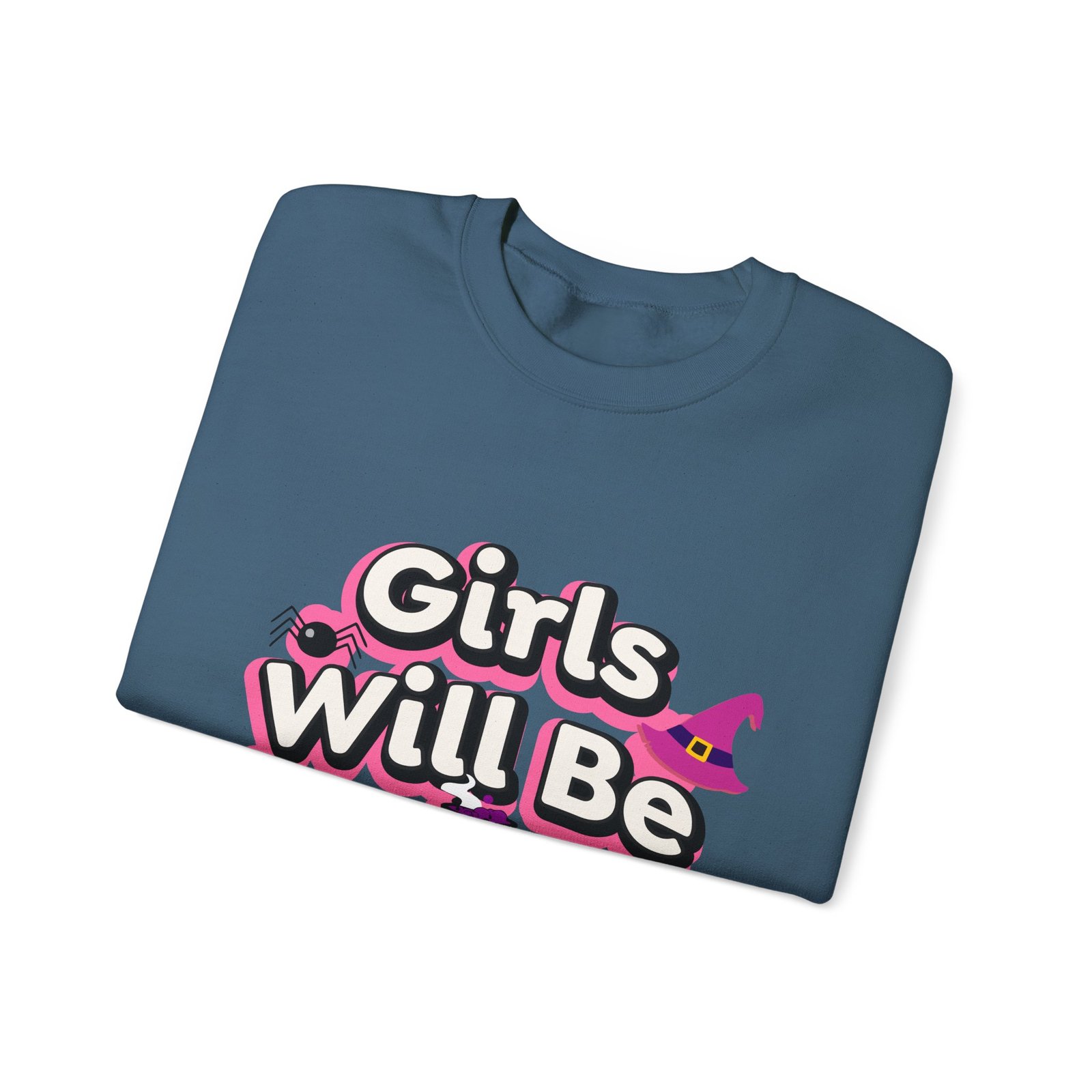 girls will be girls sweatshirt, unisex crewneck pullover, halloween gift, cozy casual wear, fun statement sweatshirt girls will be girls sweatshirt, unisex crewneck pullover, halloween gift, cozy casual wear, fun statement sweatshirt