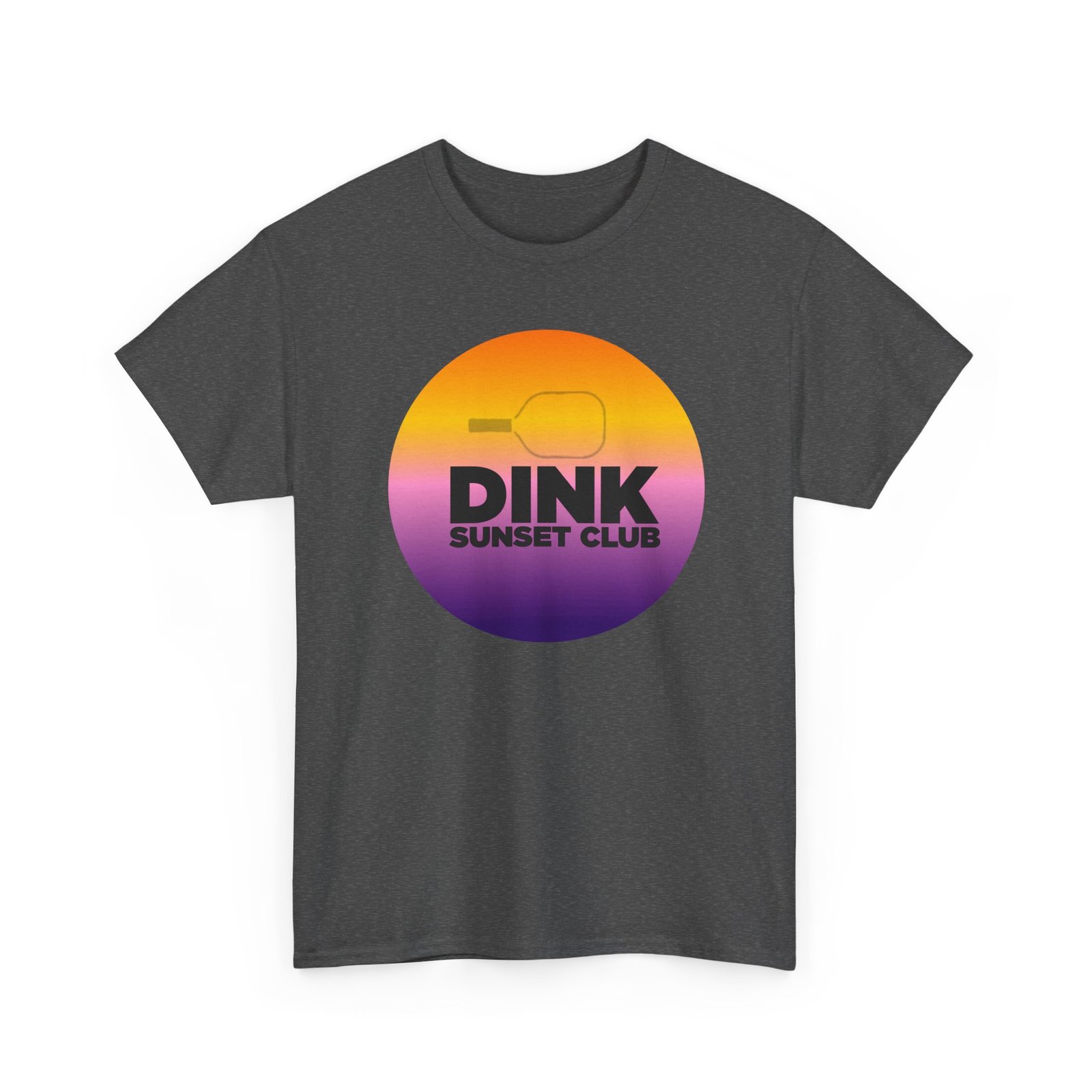 dink sunset club unisex heavy cotton tee, casual summer shirt, beach vibes apparel, gift for friends, vacation outfit dink sunset club unisex heavy cotton tee, casual summer shirt, beach vibes apparel, gift for friends, vacation outfit